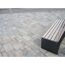 Pflaster T-Place Eco muschelkfarben mit Bank