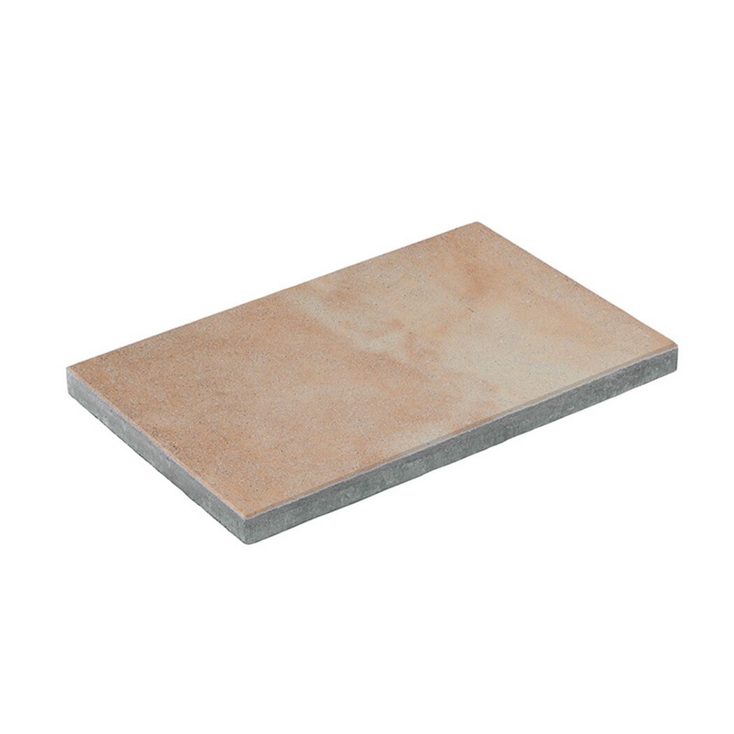 Ockergelbe Terrassenplatte T-Court Protect 60 x 40 x 4 cm