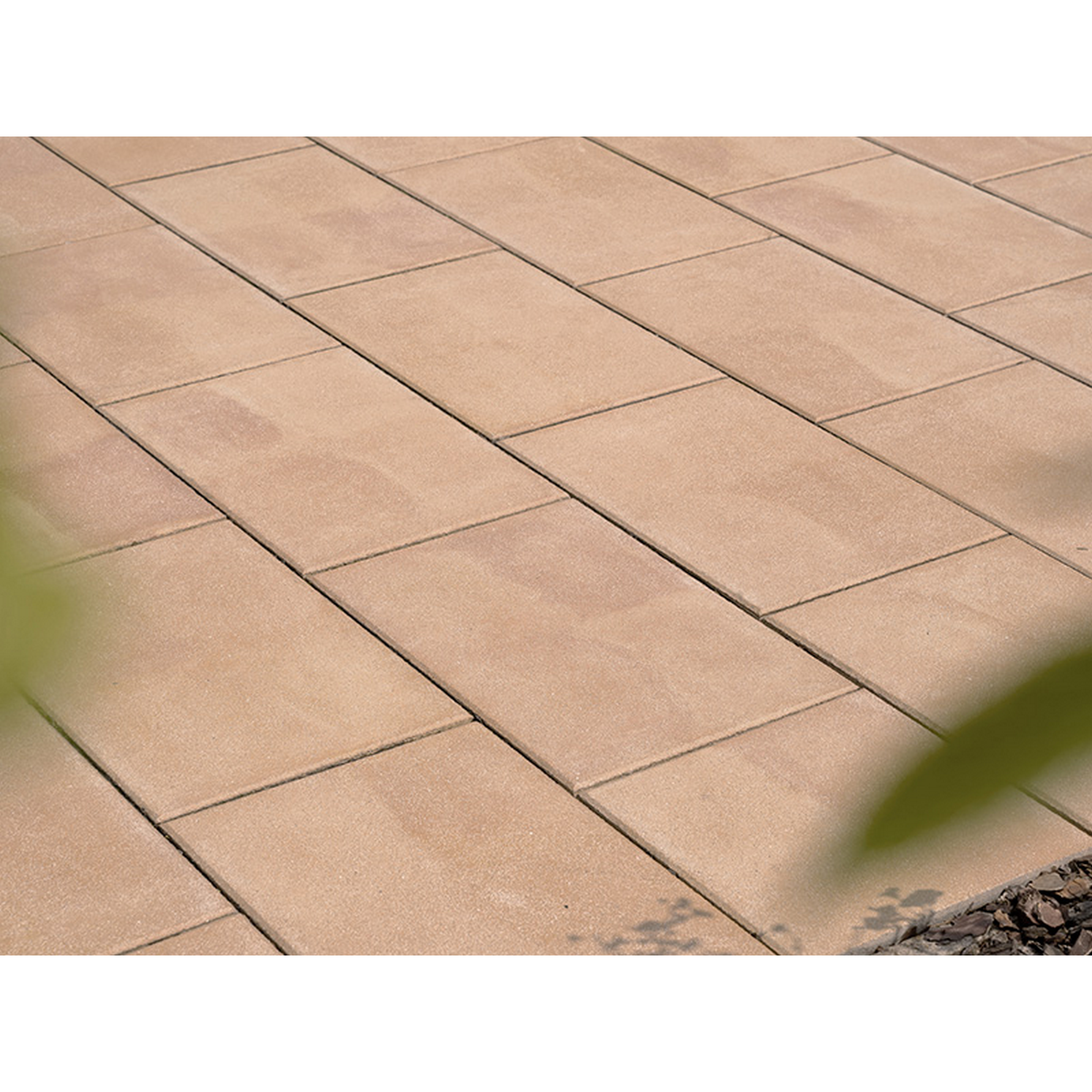 Terrassenplatte 'T-Court Protect' Beton ockergelb 40 x 60 x 4 cm + product picture