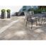 Terrassenplatte 'T-Court Protect' Beton muschelkalkfarben 40 x 60 x 4 cm