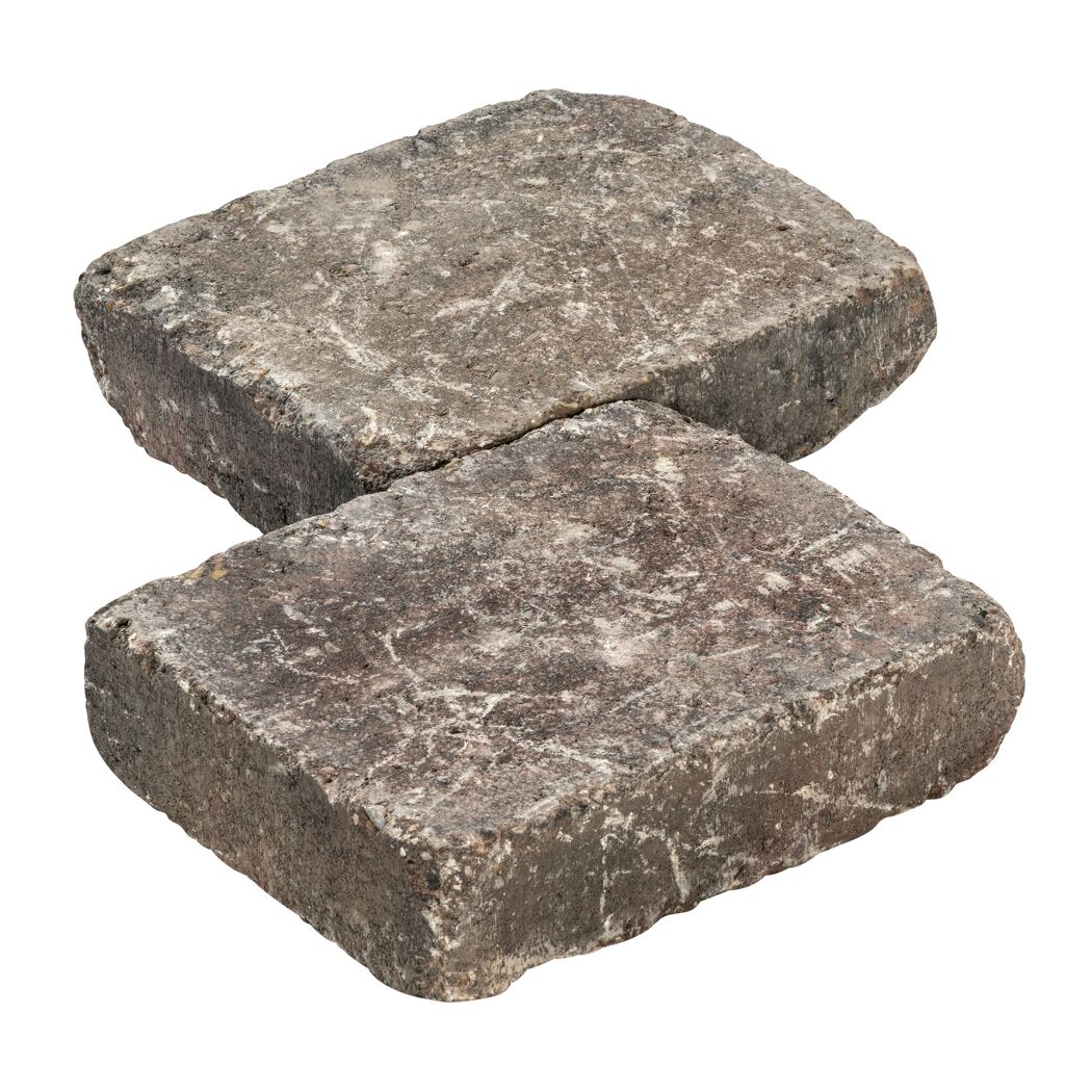 Antikpflaster 'Aged' Beton bunt 21 x 28 x 7 cm
