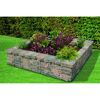 Antikpflaster 'Aged' Beton bunt 21 x 28 x 7 cm