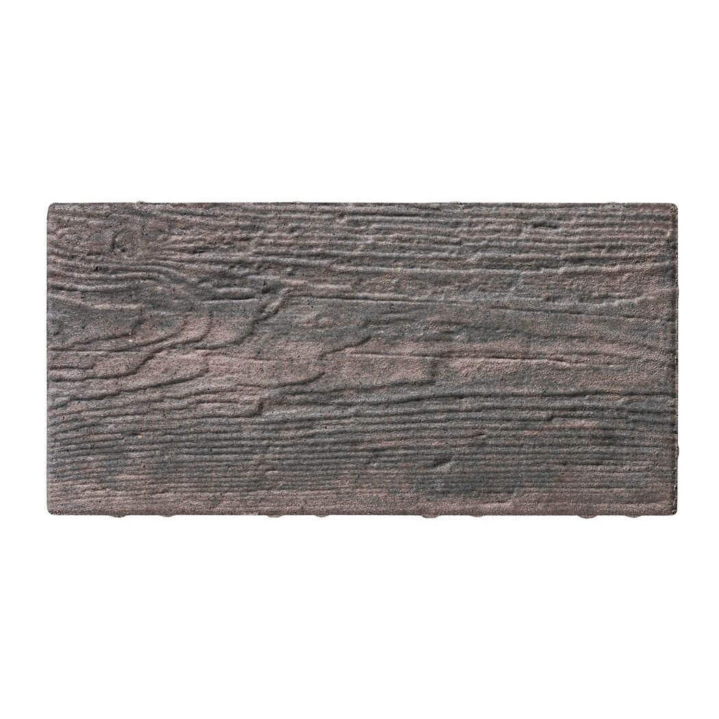 Graue T-Place Timber Platte 40 x 20 x 6 cm