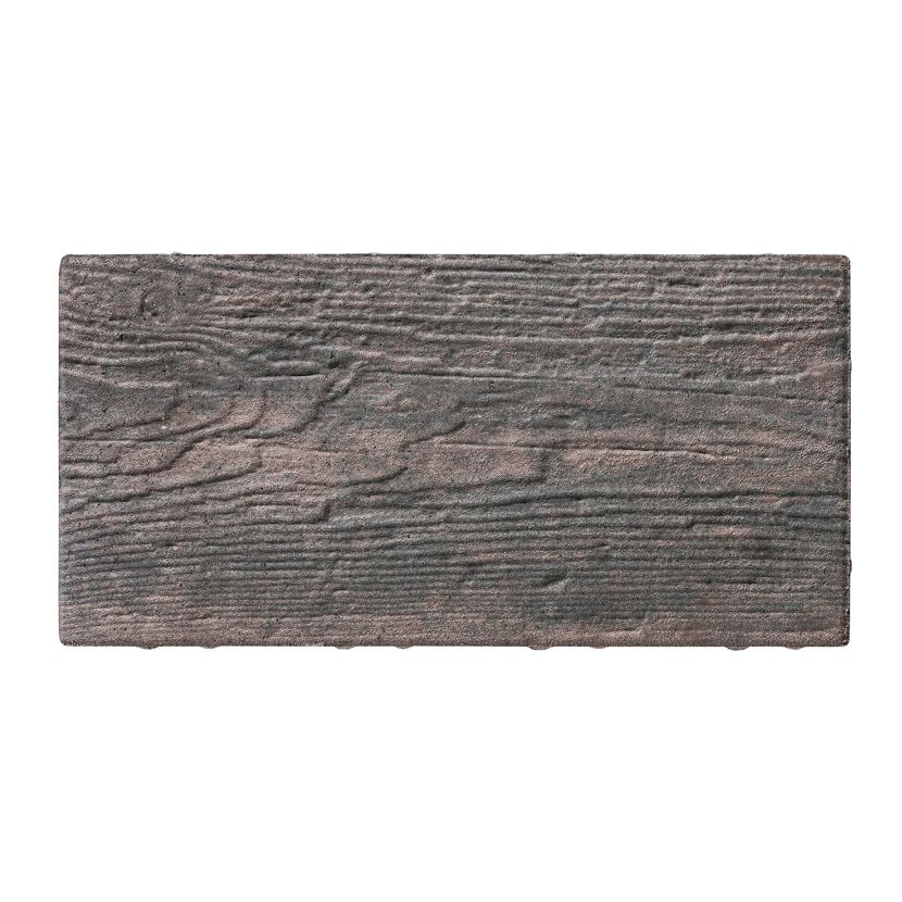Graue T-Place Timber Platte 40 x 20 x 6 cm
