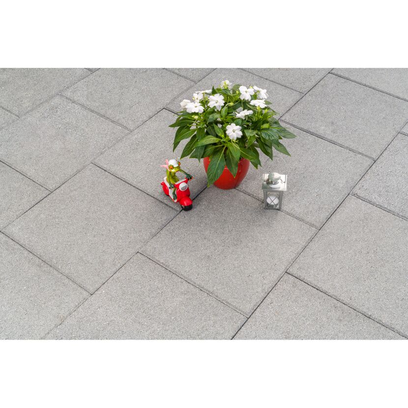 Betonplatte grau 40 x 40 x 4 cm