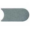 Rasenmähkante Beton grau 24 x 12 x 4 cm