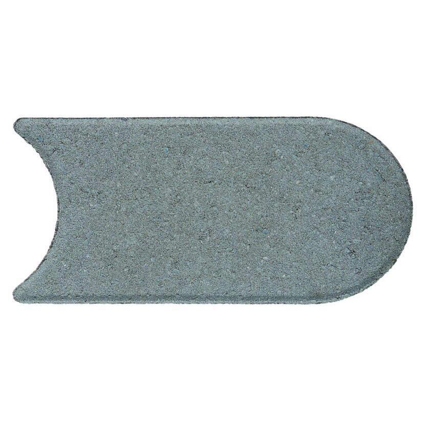 Rasenmähkante Beton grau 24 x 12 x 4 cm
