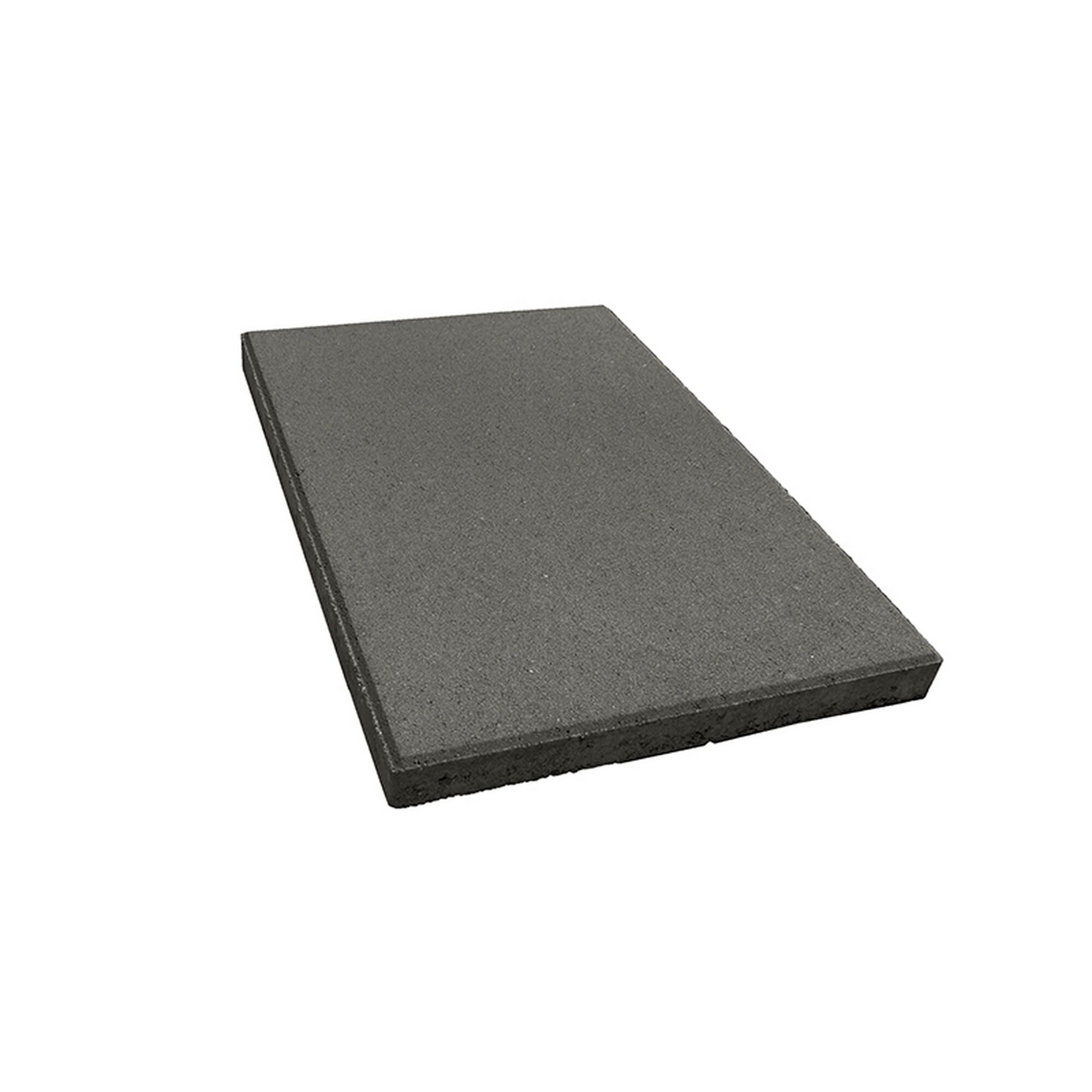 Anthrazitfarbene Betonplatte 60 x 40 x 4 cm