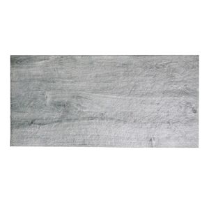 Terrassenplatte 'T-Court Fine Wood' mittelgrau 80 x 40 x 4 cm