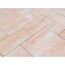 Terrassenplatte 'T-Court Multi' Beton sandsteinfarben 121 x 80 x 5 cm