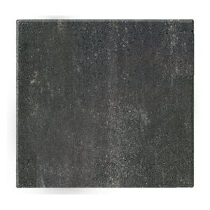 Terrassenplatte 'T-Court Solid' 400 x 40 x 400 mm anthrazitfarben
