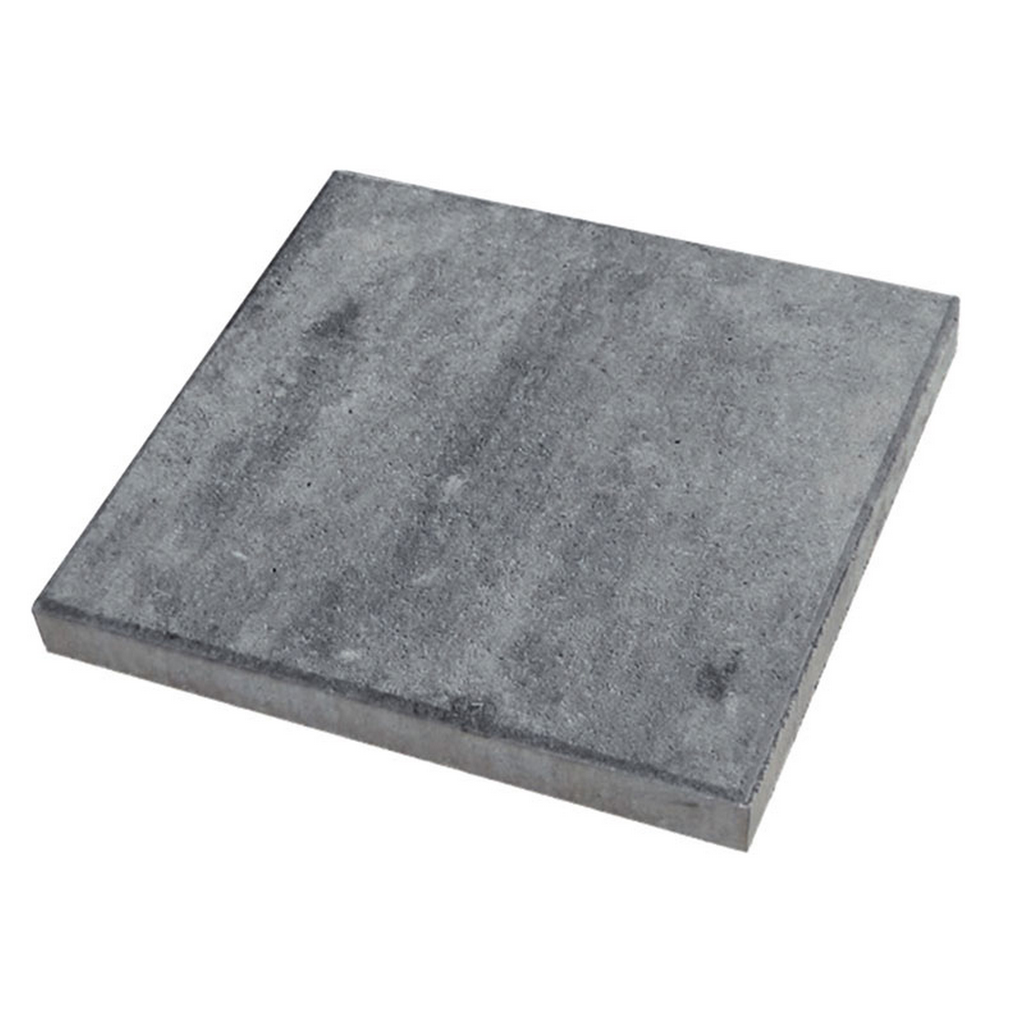 Terrassenplatte 'T-Court Solid' Beton anthrazit 40 x 40 x 4 cm + product picture
