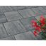 Graue Terrassenplatten T-Court Solid 40 x 40 x 4 cm