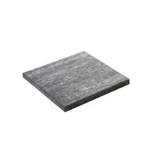 Terrassenplatte 'T-Court Live' Beton grau/schwarz 40 x 40 x 4 cm
