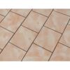Terrassenplatte 'T-Court Protect' Beton terrakottafarben 40 x 40 x 4 cm