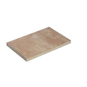 Terrassenplatte 'T-Court Solid' Beton sandstein 60 x 40 x 4 cm