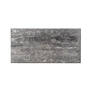 Terassenplatte 'T-Court Solid' 300 x 40 x 600 mm grau/weiß