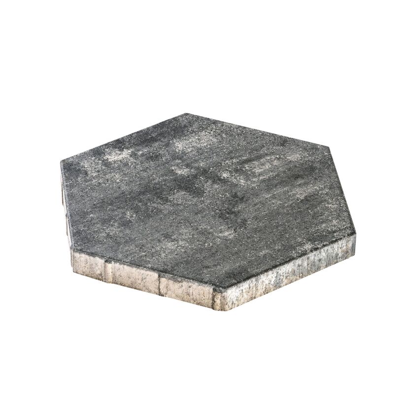 Sechseckige Gehwegplatte aus Beton