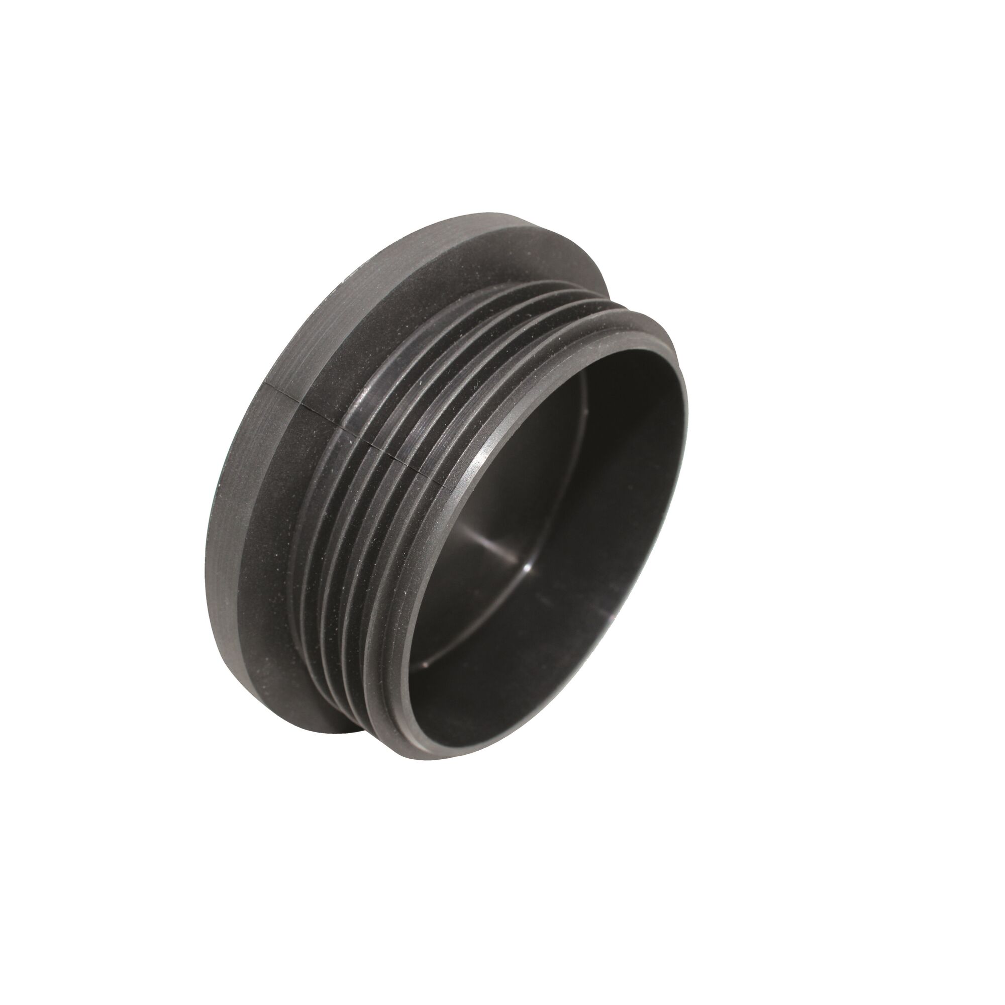 Schwarzer Verschlussdeckel für T-Drain Schlitzrinne