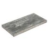 Graue T-Court Long XL Betonplatte
