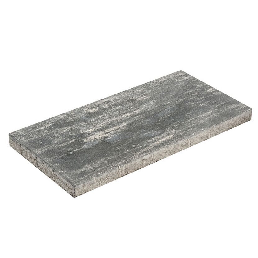 Graue T-Court Long XL Betonplatte
