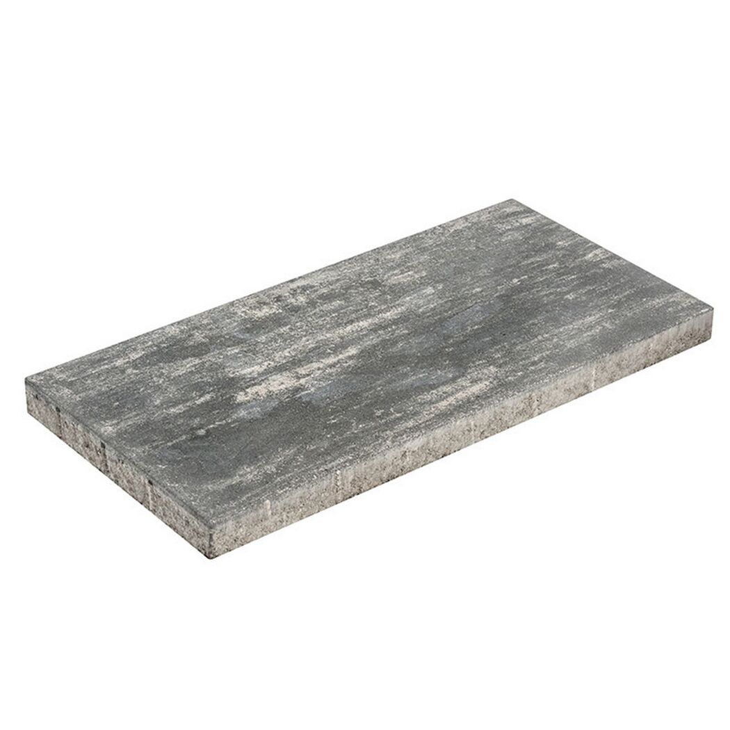Graue T-Court Long XL Betonplatte