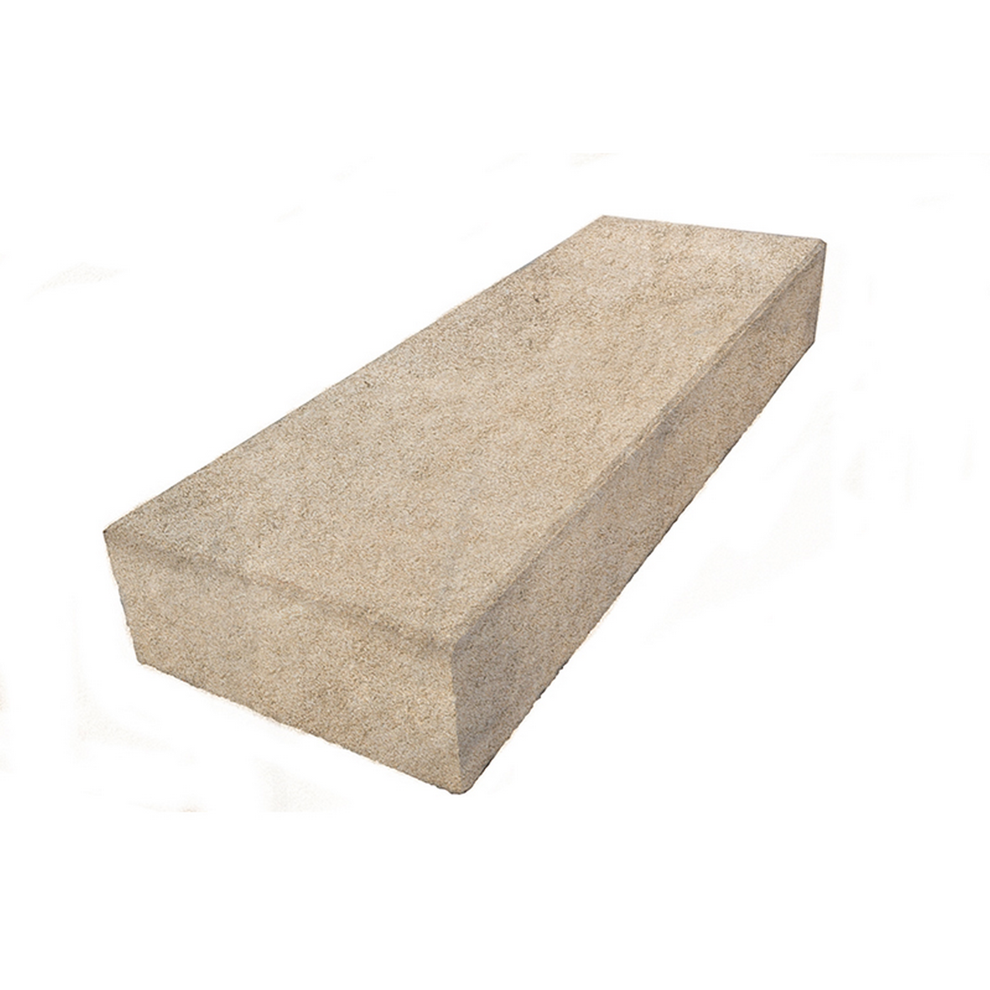 Blockstufe 'T-Stair Solid' Beton sandstein 100 x 35 x 15 cm + product picture