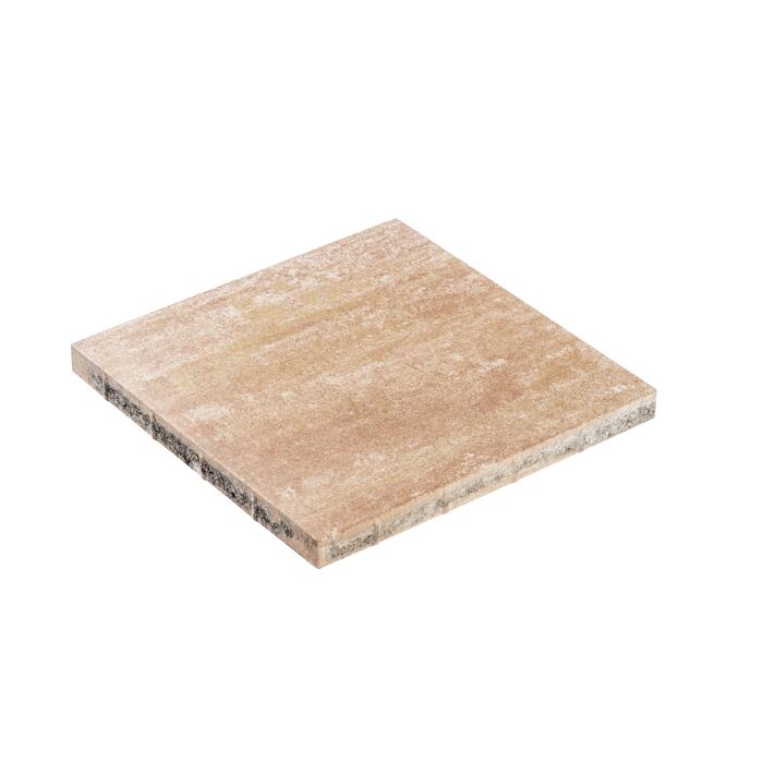 Diephaus Terrassenplatte 'T-Court Cap' 50 x 50 x 4 cm sandsteinfarben