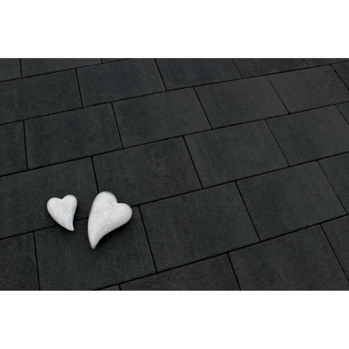 Pflasterstein 'TPlace Fashion' 30 x 20 x 6 cm schwarz