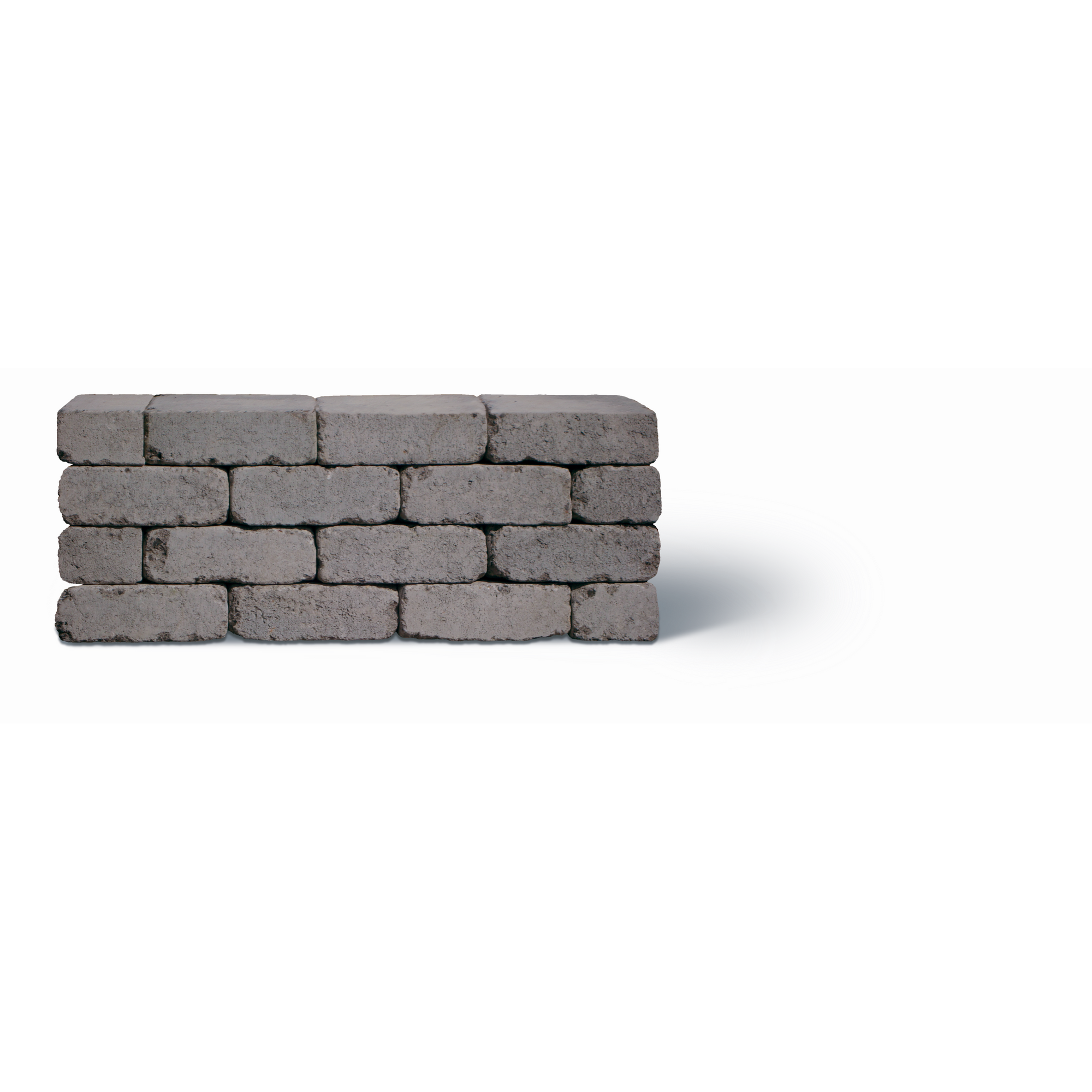 Mauerstein 'T-Wall Aged Middle' Beton basaltfarben 30 x 20 x 10 cm + product picture