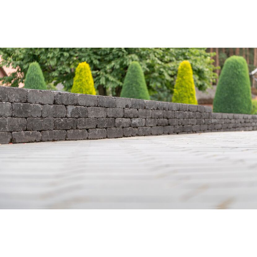 Graue T-Wall Aged Middle 30x20x10 basalt