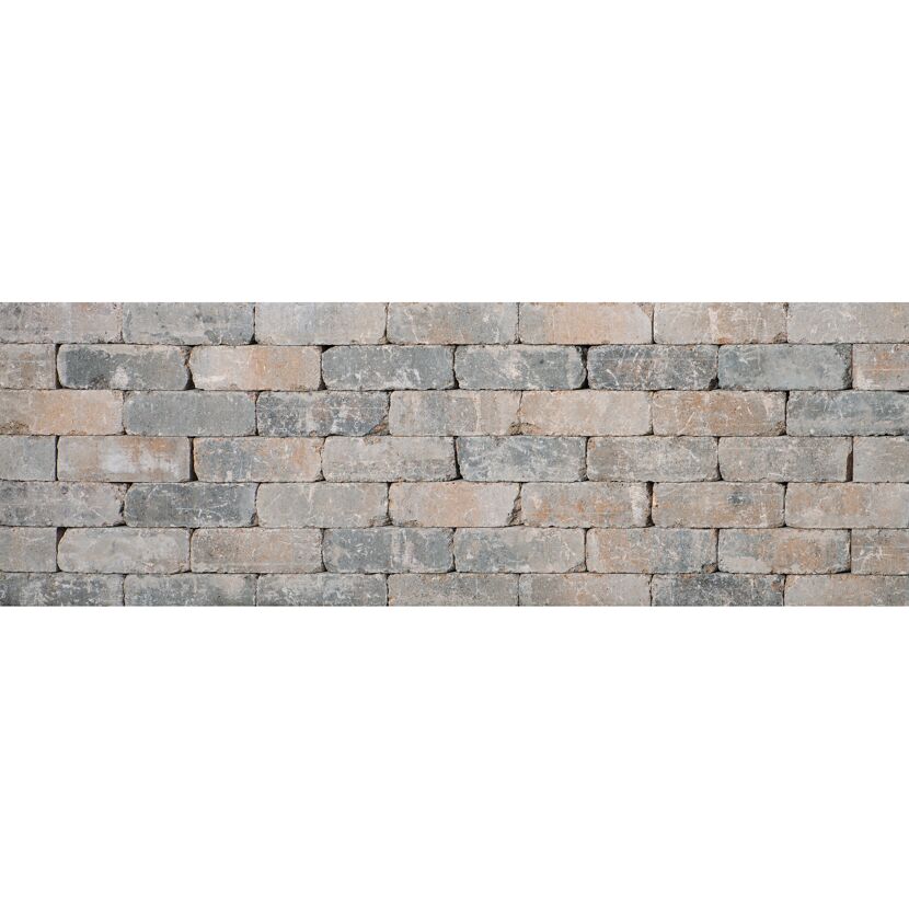 Graue Ziegelsteinmauer