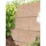 Beige T-Wall Schalungssteine als Gartenmauer