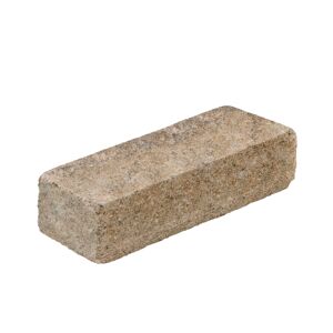 Mauerstein 'T-Wall Rustic Line' 40 x 15 x 10 cm muschelkalkfarben