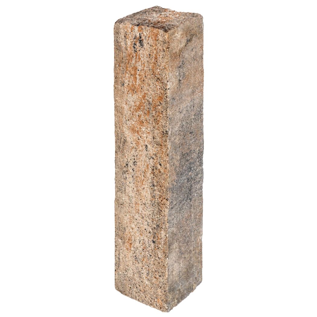 Graue Pflasterstein Palisade