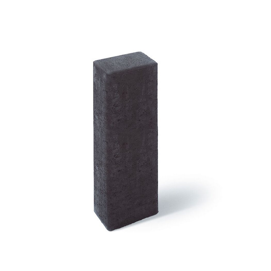 Anthrazitfarbene Rechteck Palisade
