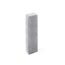 Graue Rechteck Palisade 80x16,5x12
