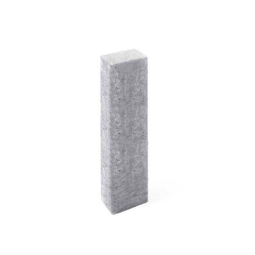 Graue Rechteck Palisade 80x16,5x12