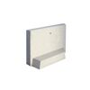 L-Stein Ecke bewehrt 55x100 grau