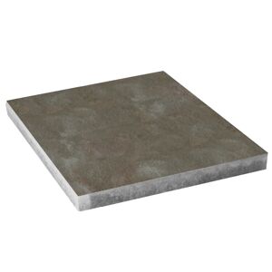 Terrassenplatte 'T-Court Selection' Beton braun 40 x 40 x 4 cm
