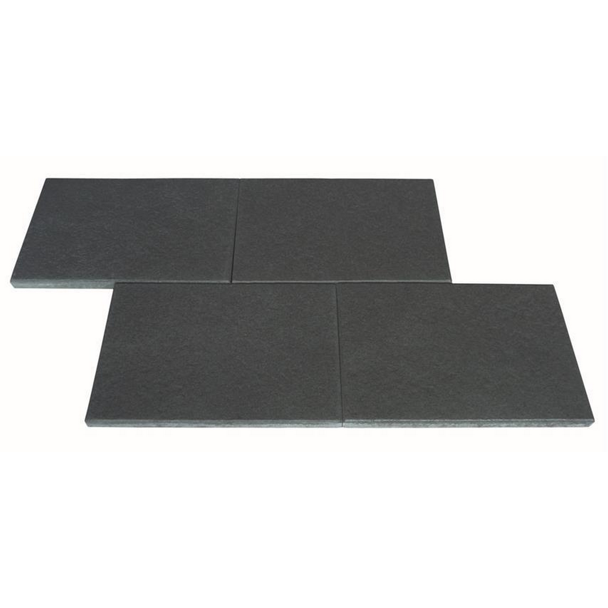 Terrassenplatte 'T-Court Selection' schwarz-basalt 60 x 40 x 4 cm + product picture