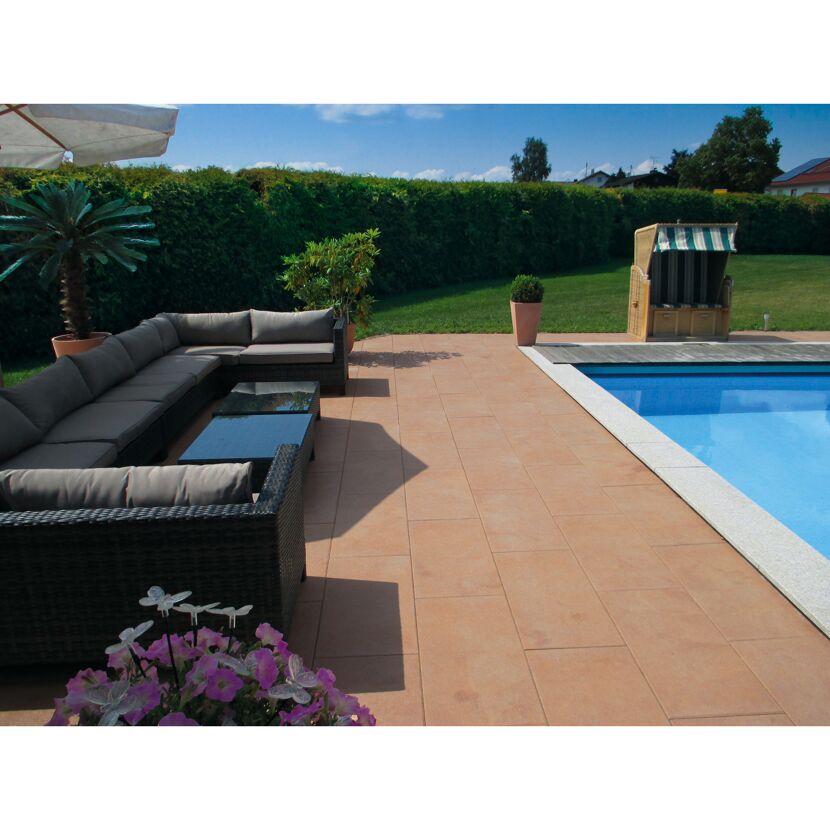 Pool mit Sitzecke