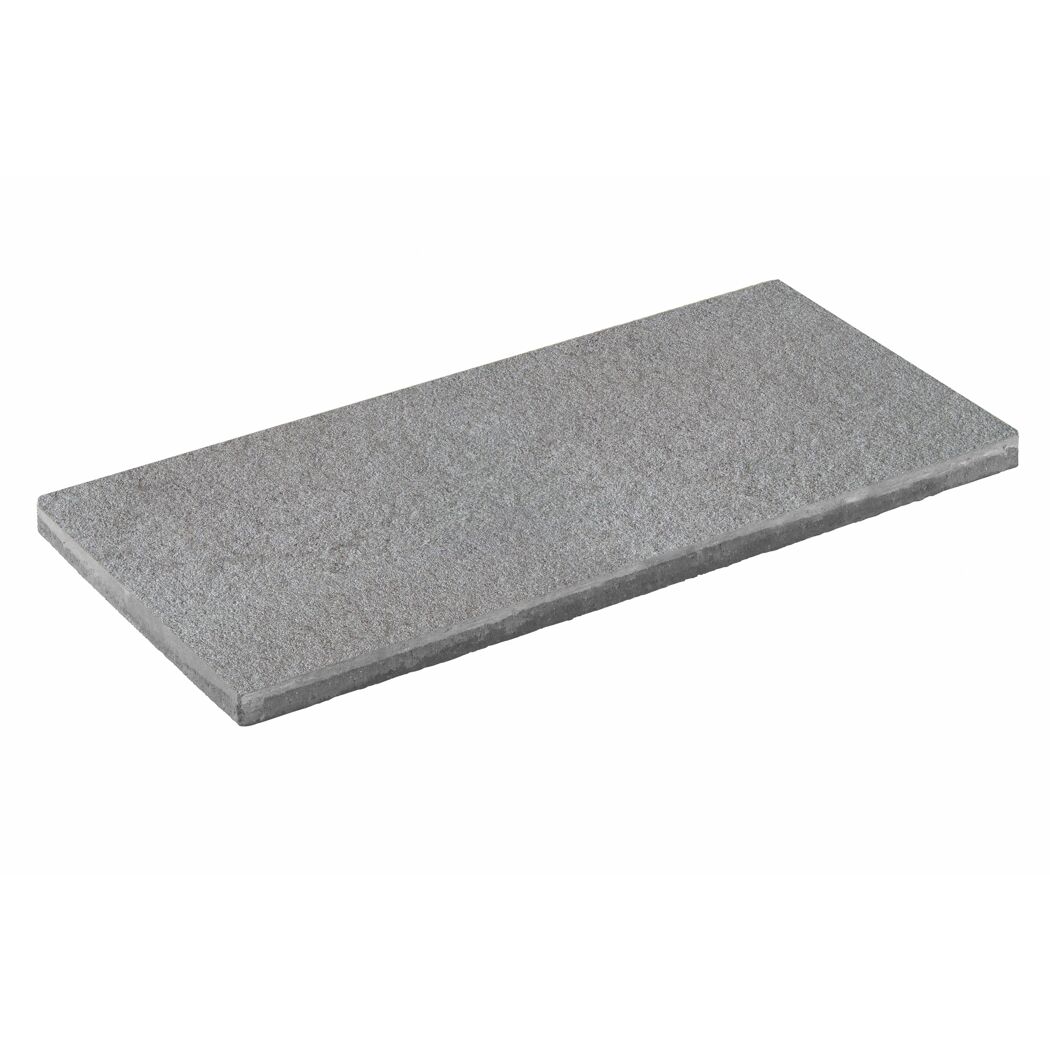 Graue Betonplatte T-Court Selection 80 x 40 x 4 cm
