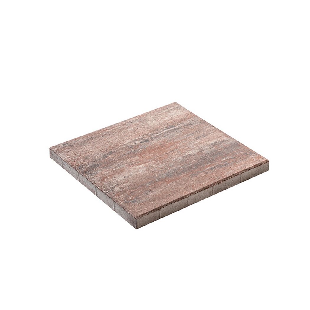 Terrassenplatte T-Court Modern 50 x 50 x 4 cm muschelkalkfarben
