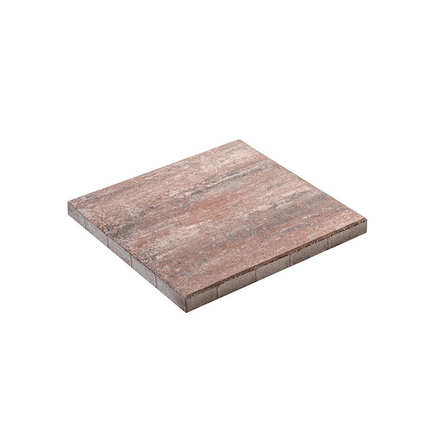 Terrassenplatte T-Court Modern 50 x 50 x 4 cm muschelkalkfarben