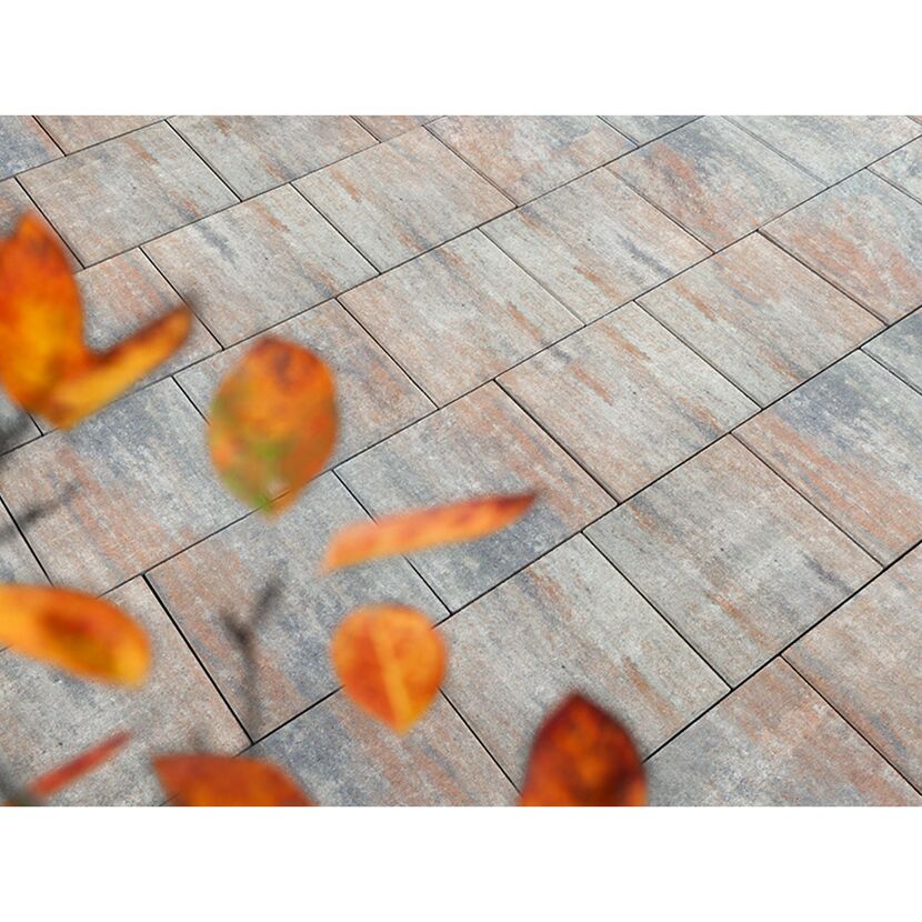Beige-graue Terrassenplatten T-Court Modern