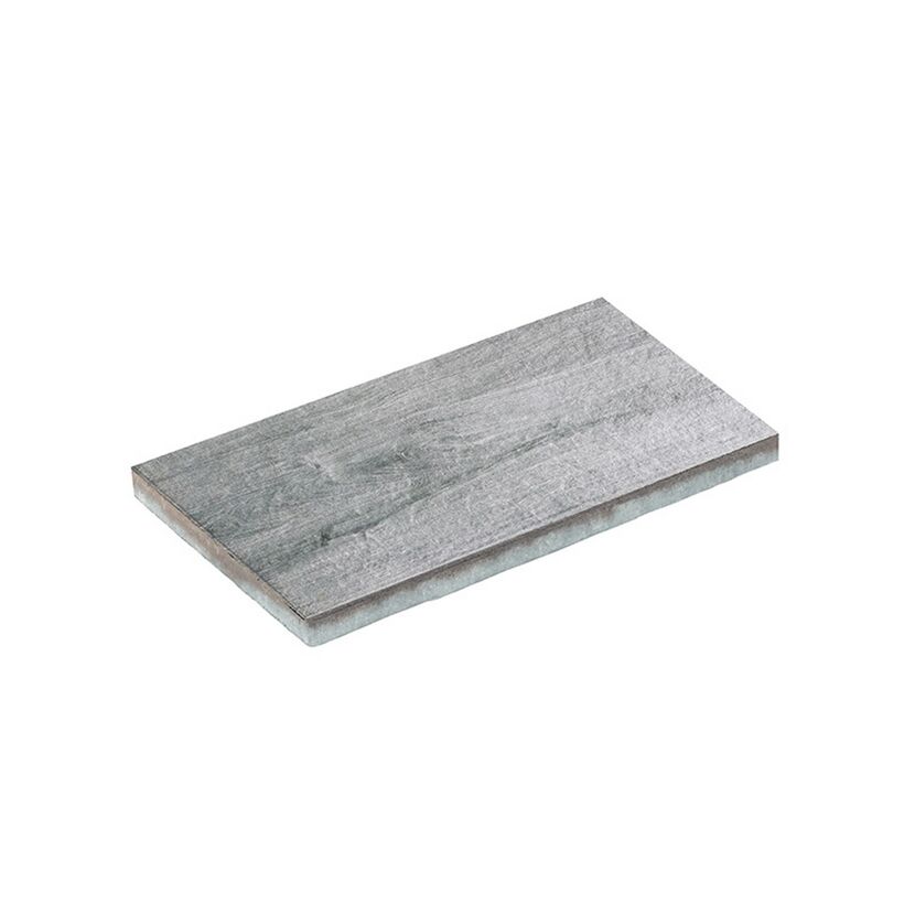 Graue Betonoptikfliese T-Court Fine Wood