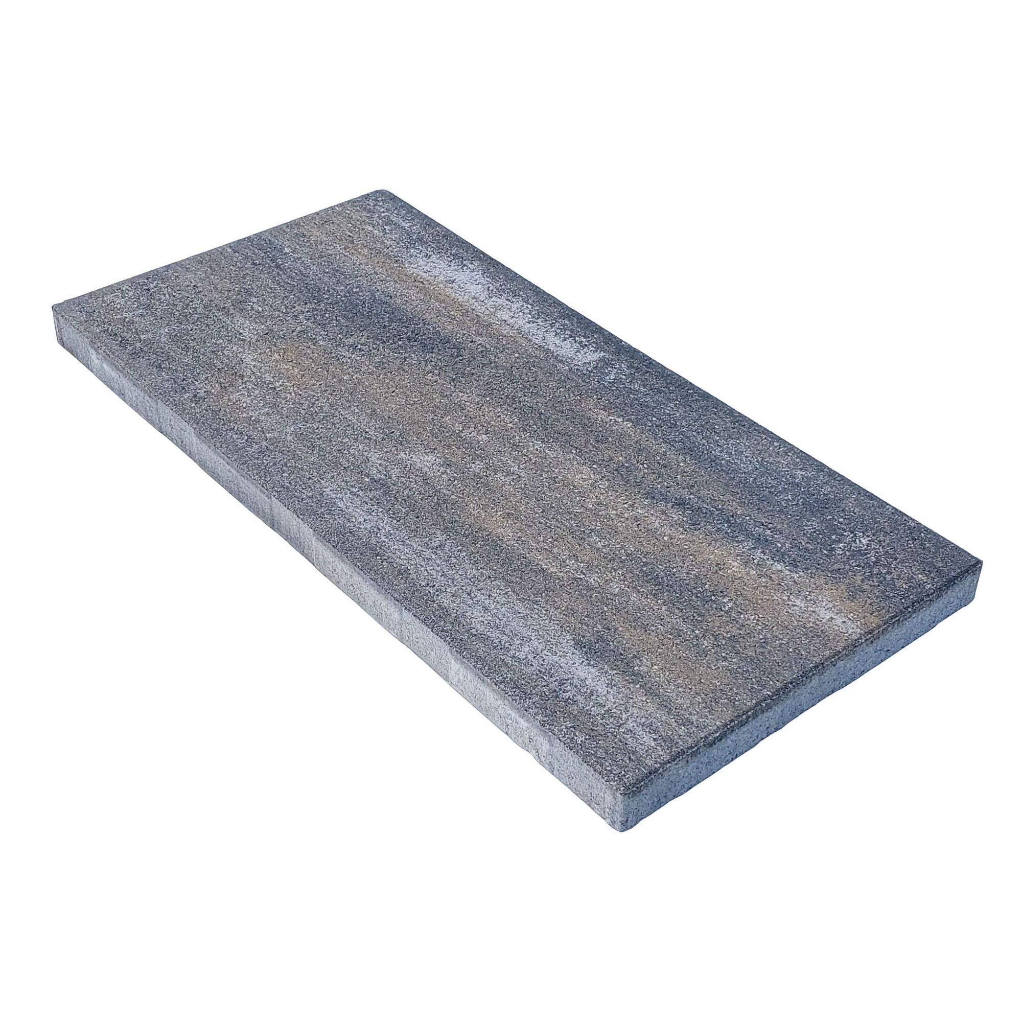 Graue Betonplatte Luserna 80 x 40 x 4 cm
