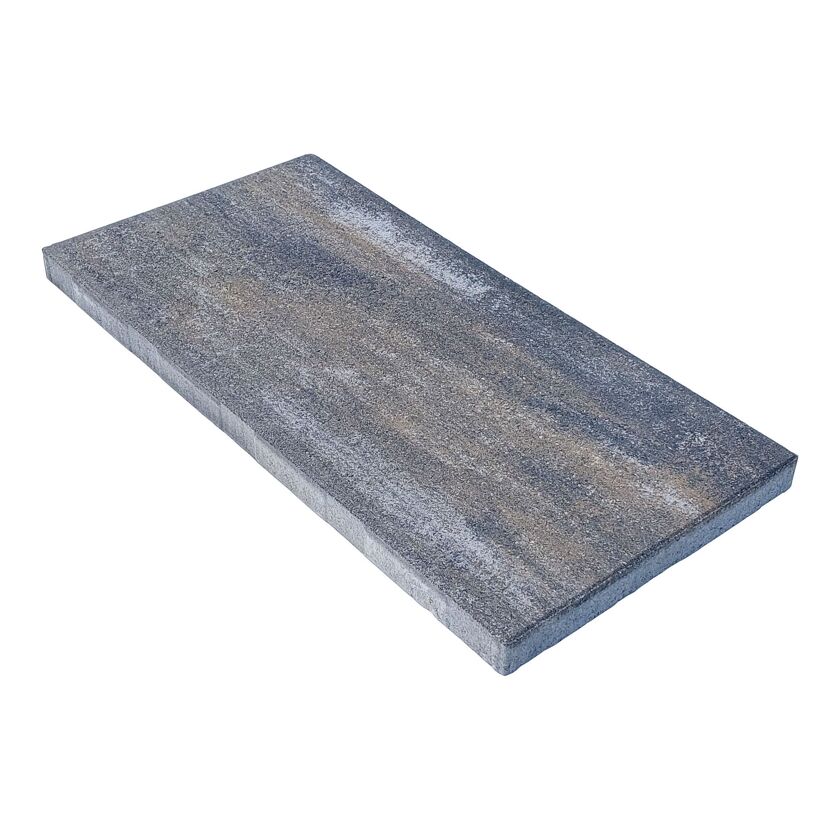 Graue Betonplatte Luserna 80 x 40 x 4 cm