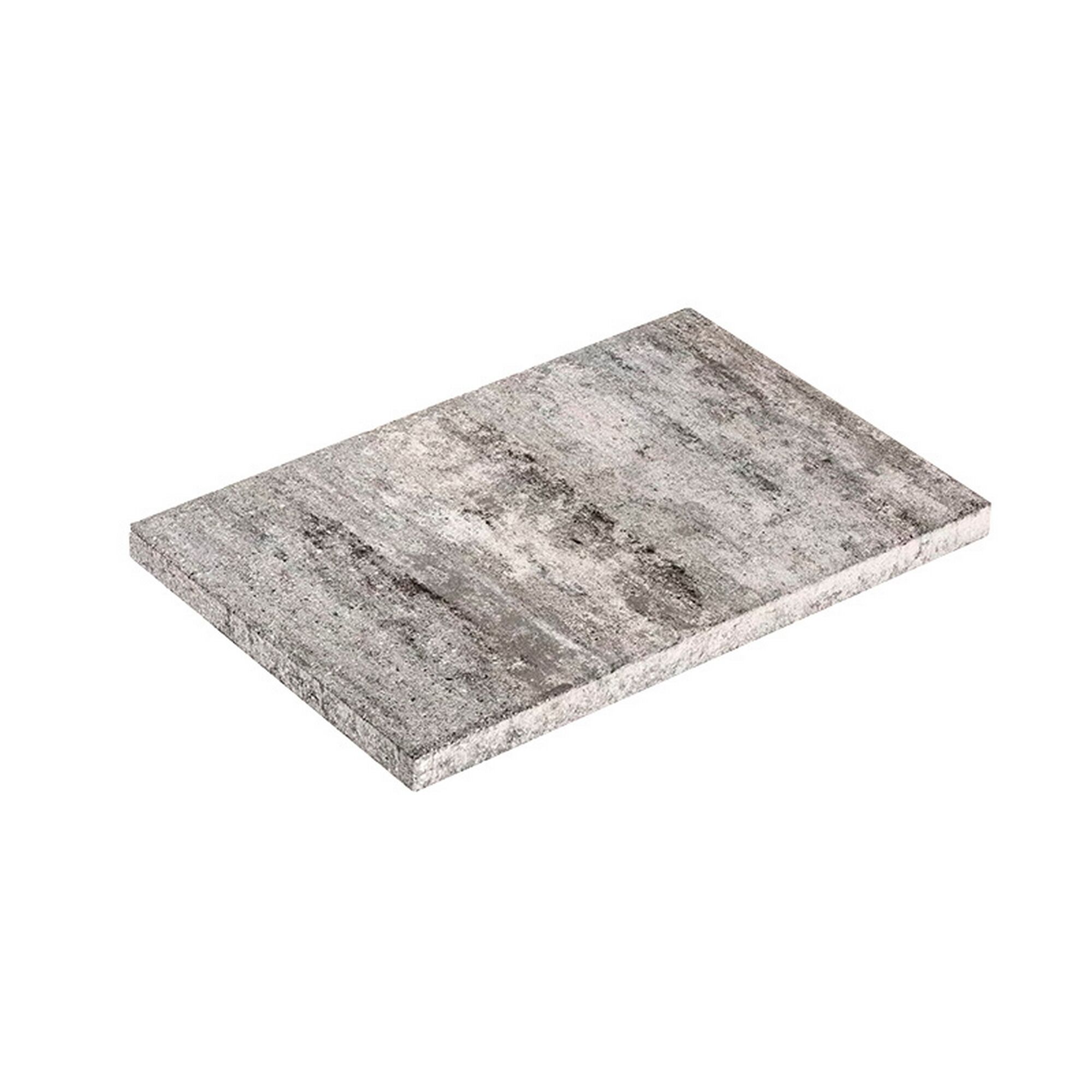 Graue Betonplatte T-Court Solid